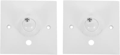 Alarm Muurbeugel - Sensorhouder - Beveiliging Monteren - Flexibele Hoekregeling - 8.7 x 8.7 x 6 cm - Wit