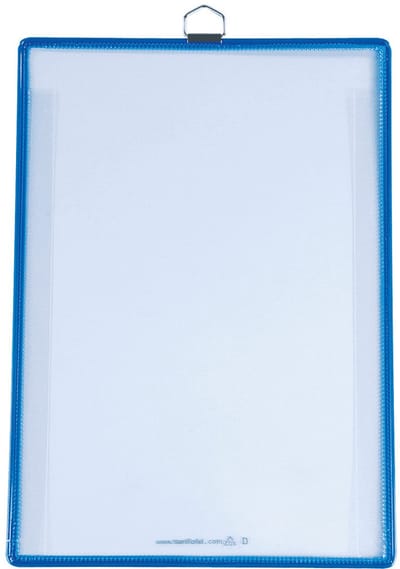 Tarifold documentenmap met oog, blauw, pvc, DIN A4, 5/VE liggend
