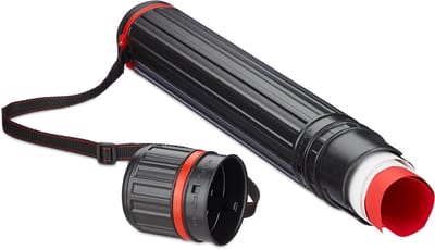 Tekenkoker telescopisch - 65 - 105 cm - Ø 8 cm - tot A0