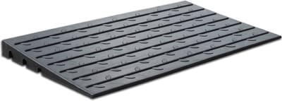 Rubbermagazijn - Oploopmat recht - Hoogte 6,5cm - Volrubber - Portieken, Galerijen, Drempels, Verhogingen en obstakels