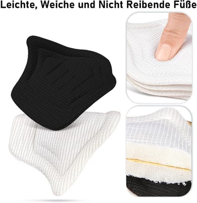 Dailygoods- Hielkussentjes 3 Paar - Schoenhielbescherming - Op Maat te Snijden - Hielbeschermers - Hielreparatieset - Blarenprofylaxe - Schoenhielbeschermers