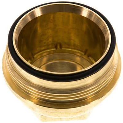 Zeefschaal messing R 1'' en R 11/4'' 1,5 - 6 bar Braukmann