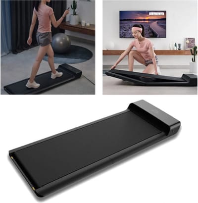 WalkingPad A1 Pro - Opvouwbare Loopband voor Thuis en Kantoor - Tot 6 km/u - Onder Bureau - KS Fit App & Afstandsbediening - FootSense Snelheidsregeling - Tot 105 kg