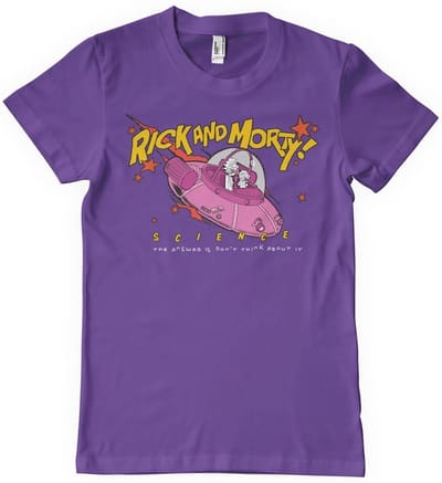 Rick and Morty T-shirt Science T-shirt WB-1-RM016-DTF897