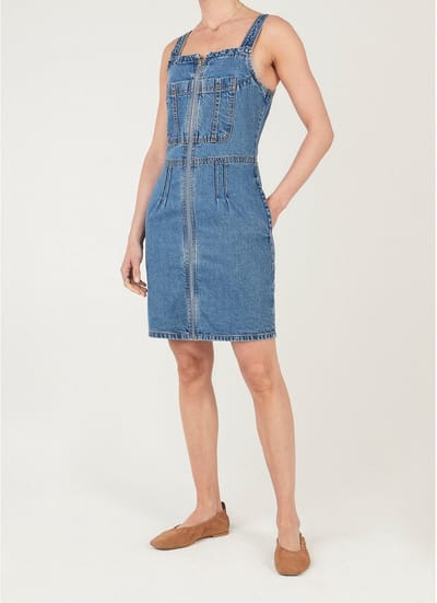 Dames denim jurk Pepe Jeans Isla