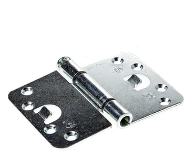 BSW veiligheidsscharnier Protect 818, afgeronde hoek, verzinkt, 89x127mm, SKG**
