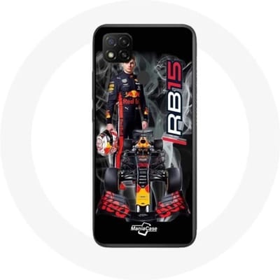 Hoesje - Xiaomi - Redmi 9C - Max Verstappen - Red Bull - Flexibel - Sportief