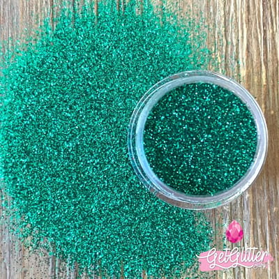GetGlitterBaby® - Fijne Poeder Biologische / Biologisch Milieuvriendelijke afbreekbare Festival Glitters voor Lichaam en Gezicht Jewels / Vegan Bio Biodegradable Face Body Glitter - Groen
