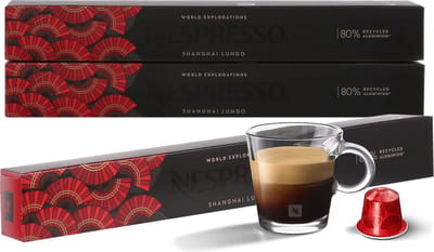 Shanghai Lungo Smaak Koffiecapsules NESPRESSO
