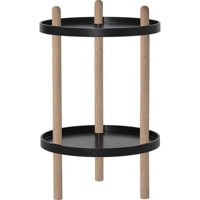 Bloomingville - Bartafel - MDF/Hout - Zwart - 40xH64 cm