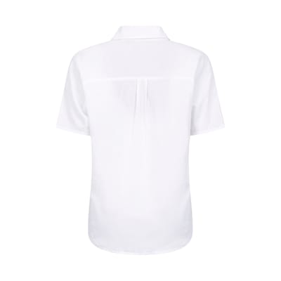 Mountain Warehouse Dames/Dames Breeze II Linnen Shirt Met Korte Mouwen (Wit)