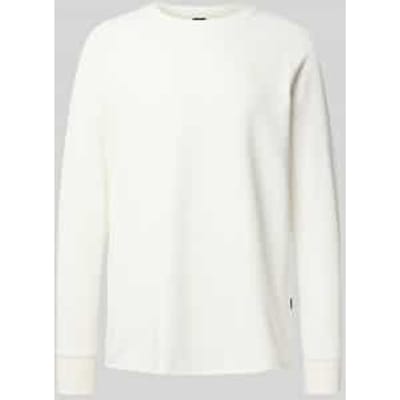 regular fit longsleeve in brei-look model 'Jirgi'