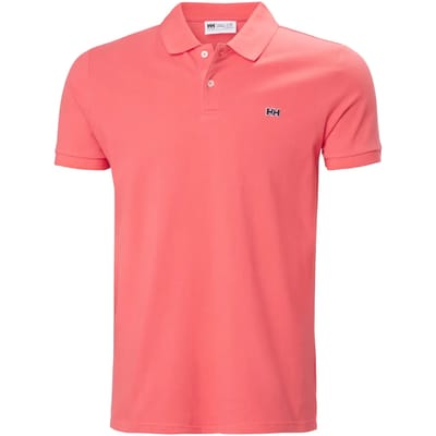 Helly Hansen Hudson Korte Mouw Poloshirt Rood,Roze L Man