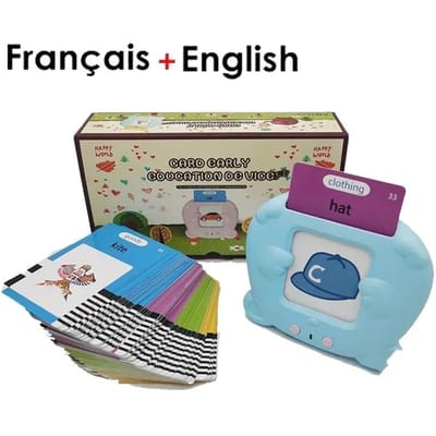 Vroegschoolse Flashcard Leer Speelgoed Praten Flashcards voor Kinderen Kleuterschool Engels Leren Duits Spaans Frans