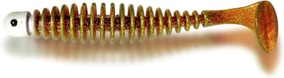 Rubberen vis - Zacht kunstaas - Vissen - Realistische zwembeweging - 17 cm - Motorolie