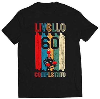 Vintage 60 Jaar Voltooid Verjaardag T-shirt voor Heren
