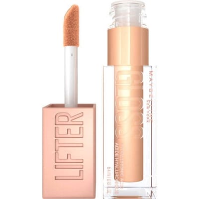 Maybelline New York Lifter Gloss Lipgloss 20 Sun Glanzende Lipgloss - Goud Transparant - Intense glans voor optisch vollere lippen - 5,4ml