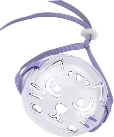 Katten Muilkorf - Honden Masker Puppy - Gedrag Trainen - Doorzichtig Mand Ontwerp - 1150x750x3000cm - Diverse Kleuren