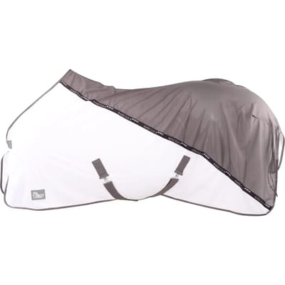 HARRY'S HORSE VLIEGEN-COOLERDEKEN MESH PRO Grijs