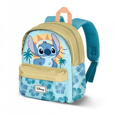 Karactermania - Disney - Lilo en Stitch - Sun - Joy - Peuter en Kleuter Rugzak - Backpack - Rugtas - Blauw