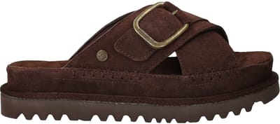 Warmbat Wondai Slippers - Dames - Bruin - Maat:36
