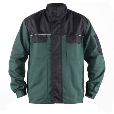 TMG STYLE WORK Werkjas HEREN Veiligheidsjas Groen - Slijtvast - Comfortabel - 320 GSM