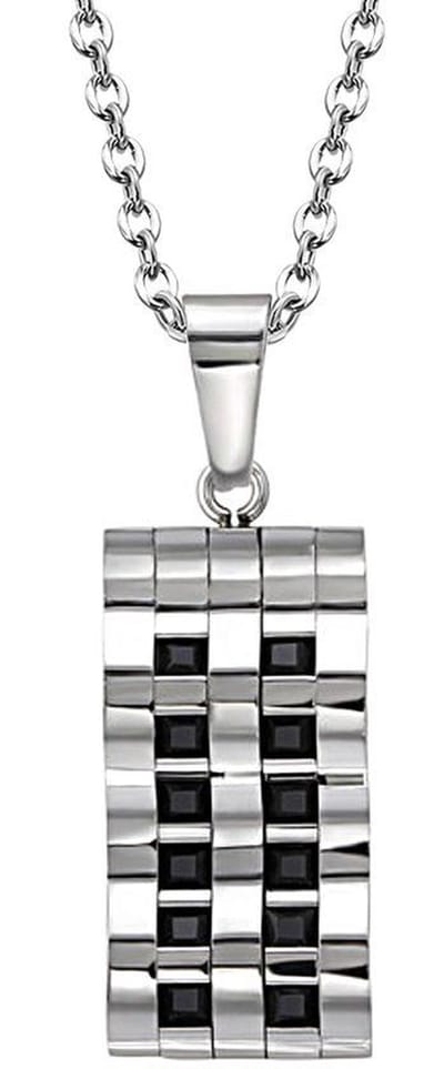 Amanto Ketting Chance - 316L Staal - 15x30mm - 60cm