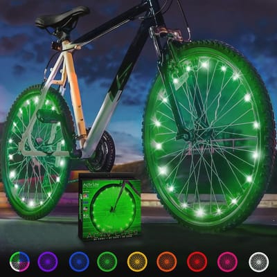 Cykeldäcklampor LED voor Fiets - Veilige en Stijlvolle Verlichting voor Mannen, Vrouwen en Kinderen