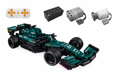 DrPhone Concept Power X1 - Racewagen 1:12 - 1089 stuks - RC besturbaar High-Tech Bouwstenen Kit + Motor + Controller - Groen