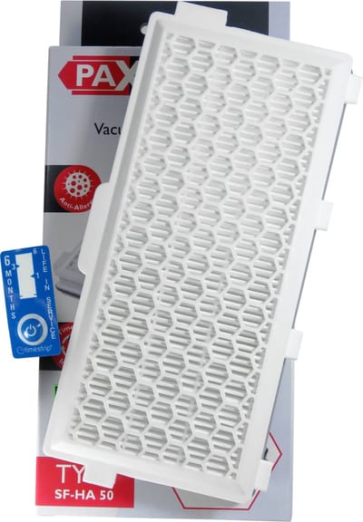 Paxanpax SF-HA50 filter geschikt voor Miele - HEPA Active AirClean-filter met timestrip - SFHA50 - SF-HA 50 - Compact C1 C2 - Complete C2 C3