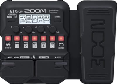 Zoom G1X FOUR - Multi-effect unit voor gitaren