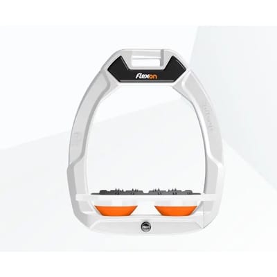 Veiligheidssporen Plat Ultra Grip Wit/Wit/Oranje Flex-On Safe-On