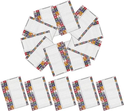 15 Vellen Waterdichte Elektrische Box Tags van Zelfklevende Circuitnummerlabels voor Groepenkast Herbruikbare Gekleurde Breaker Panel Labels Stickers voor Draadbeheer Foutpreventie