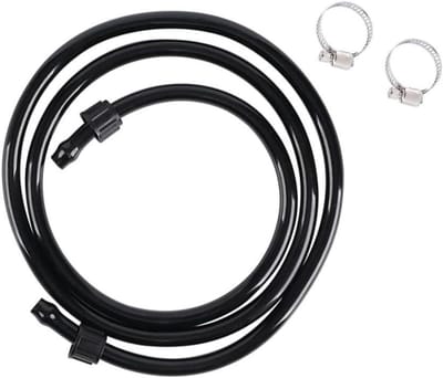 PVC Reserveslang - Tuinslang Sproeislang - Tuin Bewateren - Hoge Druk PVC - 12 meter - Zwart