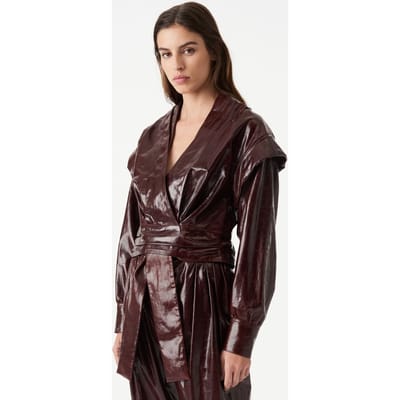 IRO Paris Tilak Top Garnet Maat: M | Blouses Outlet | Dames