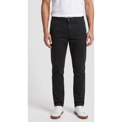 White Stuff Elm Chino Trouser Pure Black Maat: W34 SHORT | Chino's Outlet | Heren | Zwart