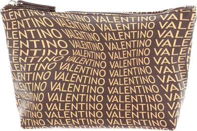 VALENTINO Toilettas Samosa Punch Cosmetic Purse Moro Bruine