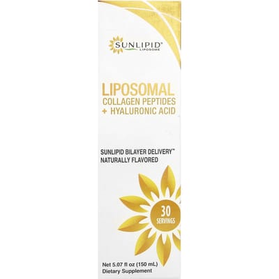 Liposomale Collageenpeptiden + Hyaluronzuur, 150 ml (5.07 fl oz)