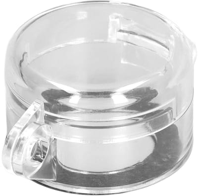Dailygoods - 30mm Beschermhoes - Ronde Drukknop Protector - Transparant - Stofdicht Cover Guard - Noodstopknop - BS-02 - Geschikt voor Drukknopschakel...