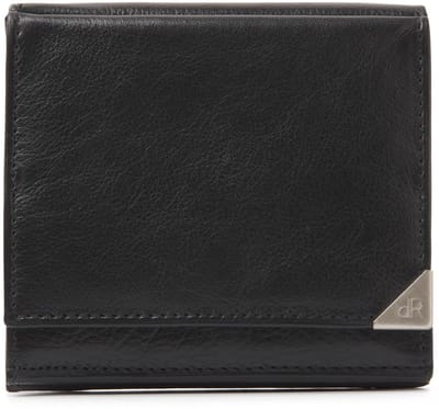 Billfold portemonnee van zacht rundleder | Heren portefeuille met 2 briefgeldvakken en muntgeldbakje | Overzichtelijke leren herenportemonnee | RFID-bescherming | Veilig met drukknop sluiting | 15505