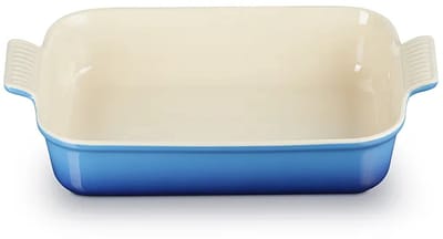 Le Creuset Ovenschaal 32 cm - 4,0 L - Aardewerk - Azure - Rechthoek