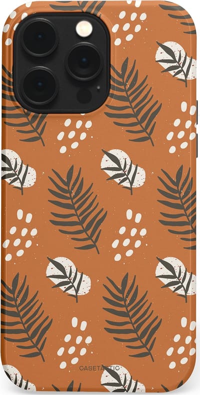 Casetastic Hoesje Geschikt voor Apple iPhone 14 Pro Max Magsafe - Stijlvolle Beschermende Duo-layer Case - Rustiek ritme