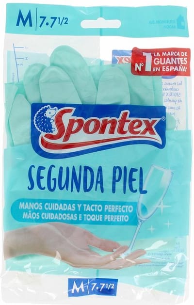 Handschoenen Spontex Second Skin Maat M