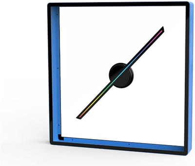 Hologram Projector - 3D Display - Reclame Tonen - Stereo Beeldvorming - 23.6 inch - Zwart