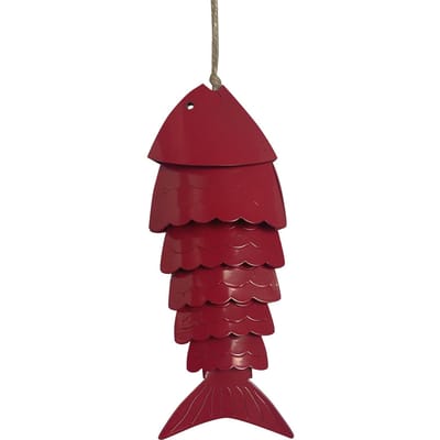 Kleur Kois Vis Windgong Metaal Buiten Binnen Hanger Ornamenten Ambachten brown