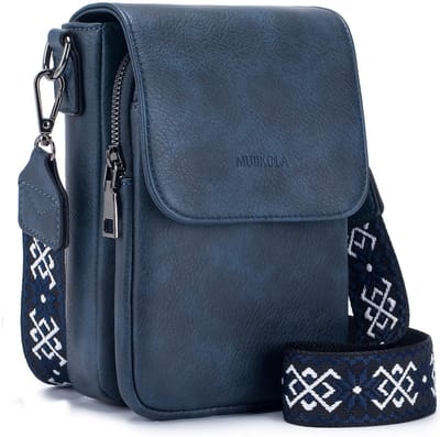 Dailygoods- Schoudertas Grote Capaciteit - Verstelbare Schouderriem - Lichtgewicht - PU-Leer - RFID-Blokkering - Ideaal voor Buitenshuis - Crossbodytas