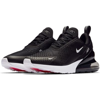 Air Max 270 Lage herenschoen Zwart/antraciet/wit/zonnerood