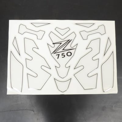 tankbeschermer voor motor kawasaki 750 z750 z750 transparant nieuw