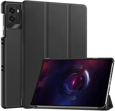 Cazy tablet Hoes geschikt voor Lenovo Legion Tab (3rd Gen) - TriFold Bookcase - Zwart