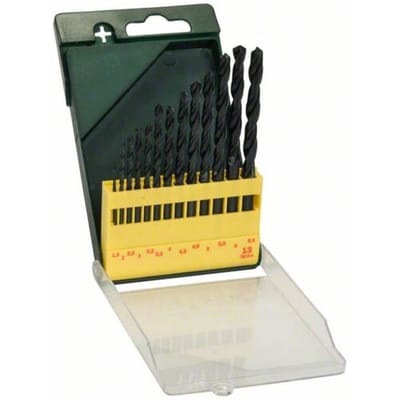 Bosch Accessories 2607019441 Promoline HSS Metaal-spiraalboorset 13-delig 1.5 mm, 2 mm, 2.5 mm, 3 mm, 3.5 mm, 4 mm, 4.5 mm, 5 mm, 5.5 mm, 6 mm, 6.5 mm